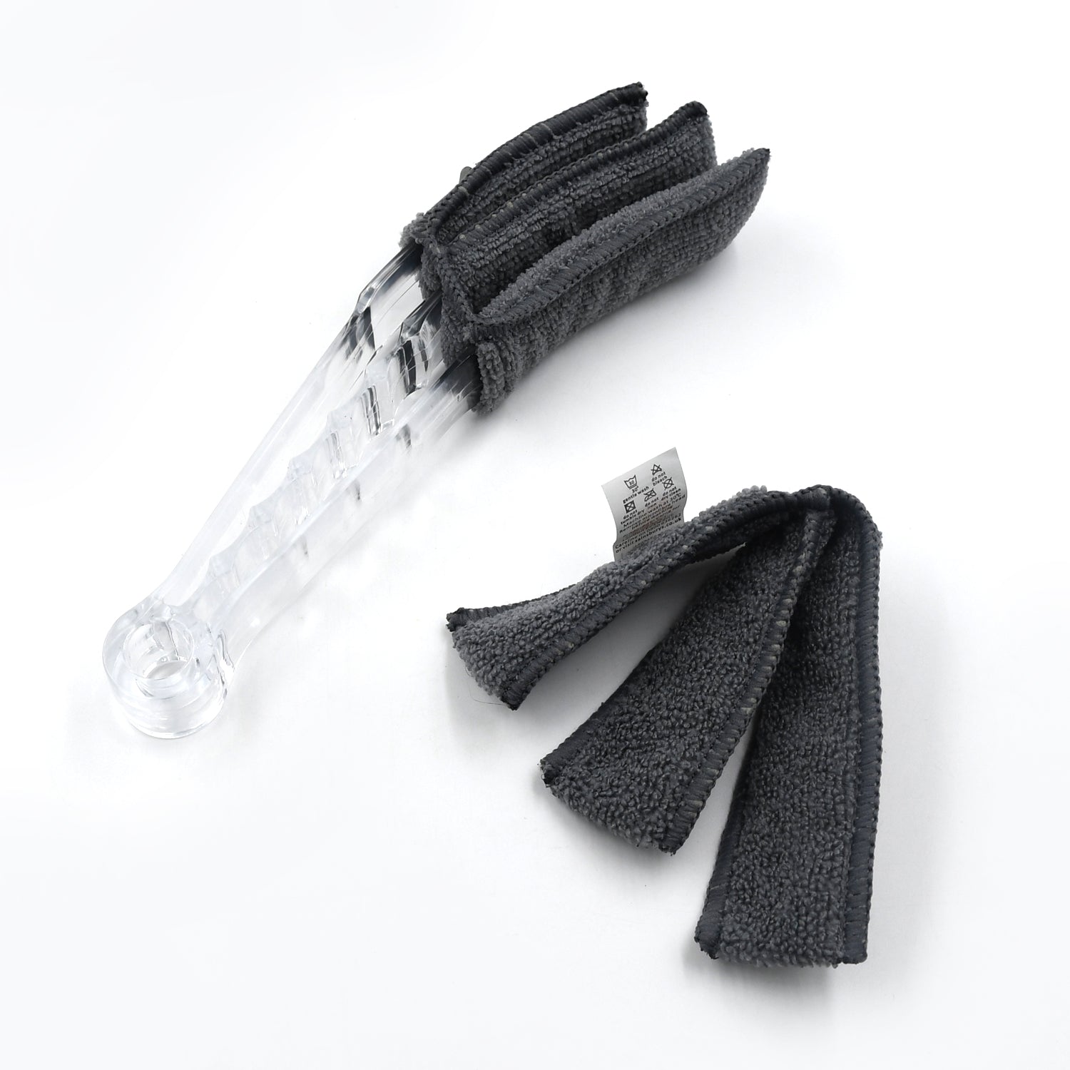 Window Blind Cleaner Duster Brush with Microfiber Sleeves - Blind Cleaner Tools for Window Shutters Blind Air Conditioner Jalousie Dust - infinityexculsivestore.com