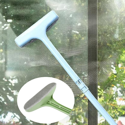 Window Screen Cleaning Brush With Extendable Handle (1 Pc) - infinityexculsivestore.com
