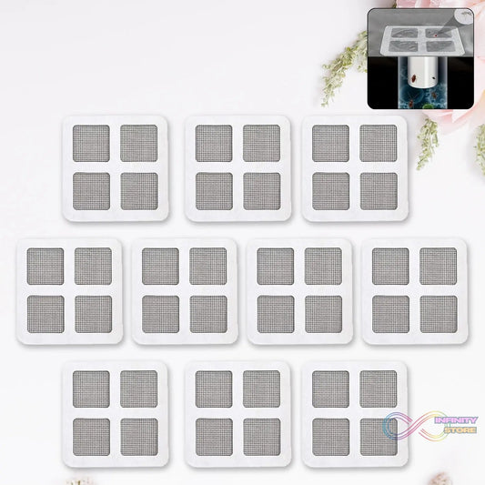 Window Screen Mesh Hole Repair Kit Patch Adhesive (10×10 CM / 10 Pcs Set) - infinityexculsivestore.com