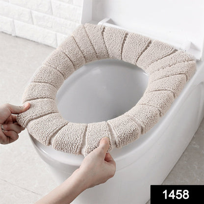 Winter Comfortable Soft Toilet Seat Mat Cover Cushion Plush - infinityexculsivestore.com