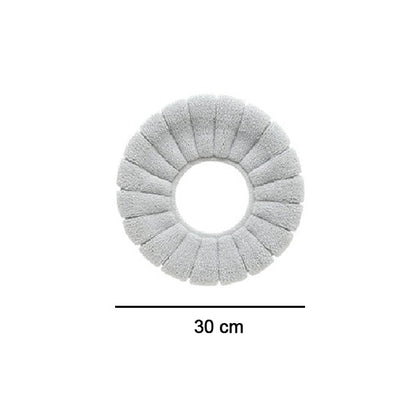 Winter Comfortable Soft Toilet Seat Mat Cover Cushion Plush - infinityexculsivestore.com