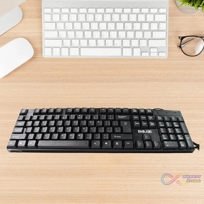 Wired USB Keyboard 104 Keys (1 Pc) - infinityexculsivestore.com