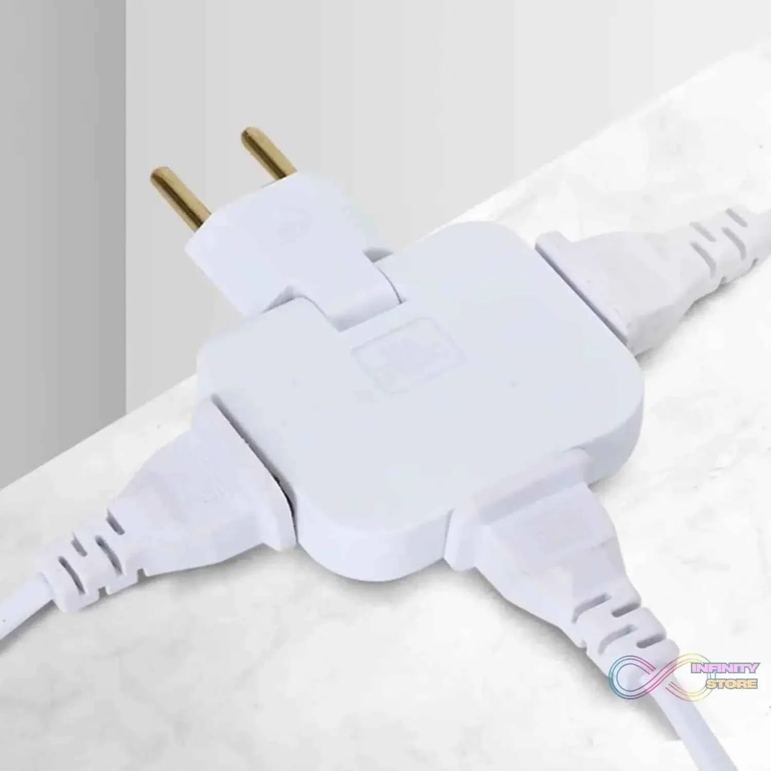 Wireless 3 in 1 Foldable Wall Plug Adapter / Socket / Converter (1 Pc) - infinityexculsivestore.com