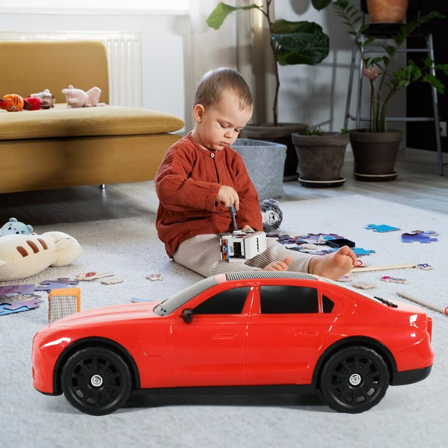 Wireless Bluetooth Speaker Portable Car Shape Music Speaker Support Bluetooth, TF Card, USB, Fm Radio Function Unique Shape Car Speaker - infinityexculsivestore.com