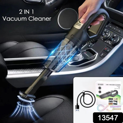 Wireless Handheld Car Vacuum Cleaner, 2 in1 Dust Buster (1 Set) - infinityexculsivestore.com
