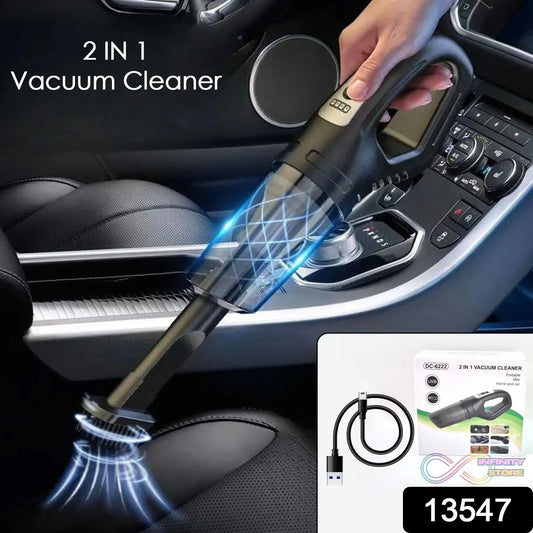 Wireless Handheld Car Vacuum Cleaner, 2 in1 Dust Buster (1 Set) - infinityexculsivestore.com
