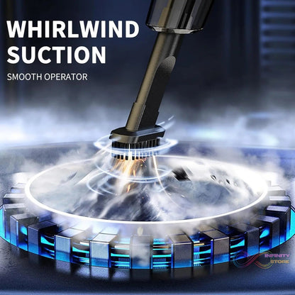 Wireless Handheld Car Vacuum Cleaner, 2 in1 Dust Buster (1 Set) - infinityexculsivestore.com