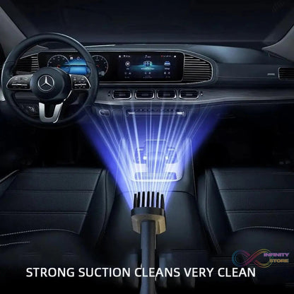 Wireless Handheld Car Vacuum Cleaner, 2 in1 Dust Buster (1 Set) - infinityexculsivestore.com