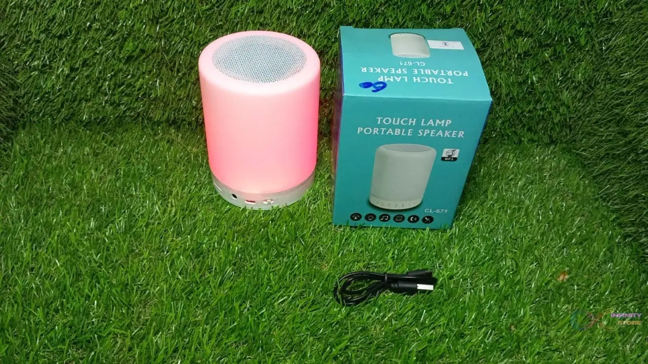 LED night light lamp with Bluetooth speaker