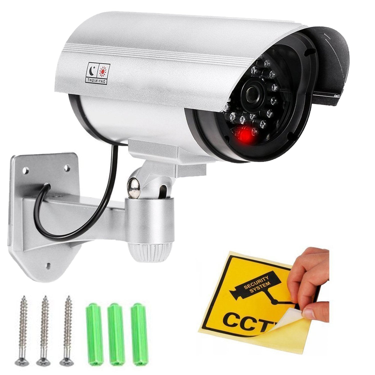 Wireless Security CCTV False Outdoor Fake Dummy Piece IR Camera - infinityexculsivestore.com