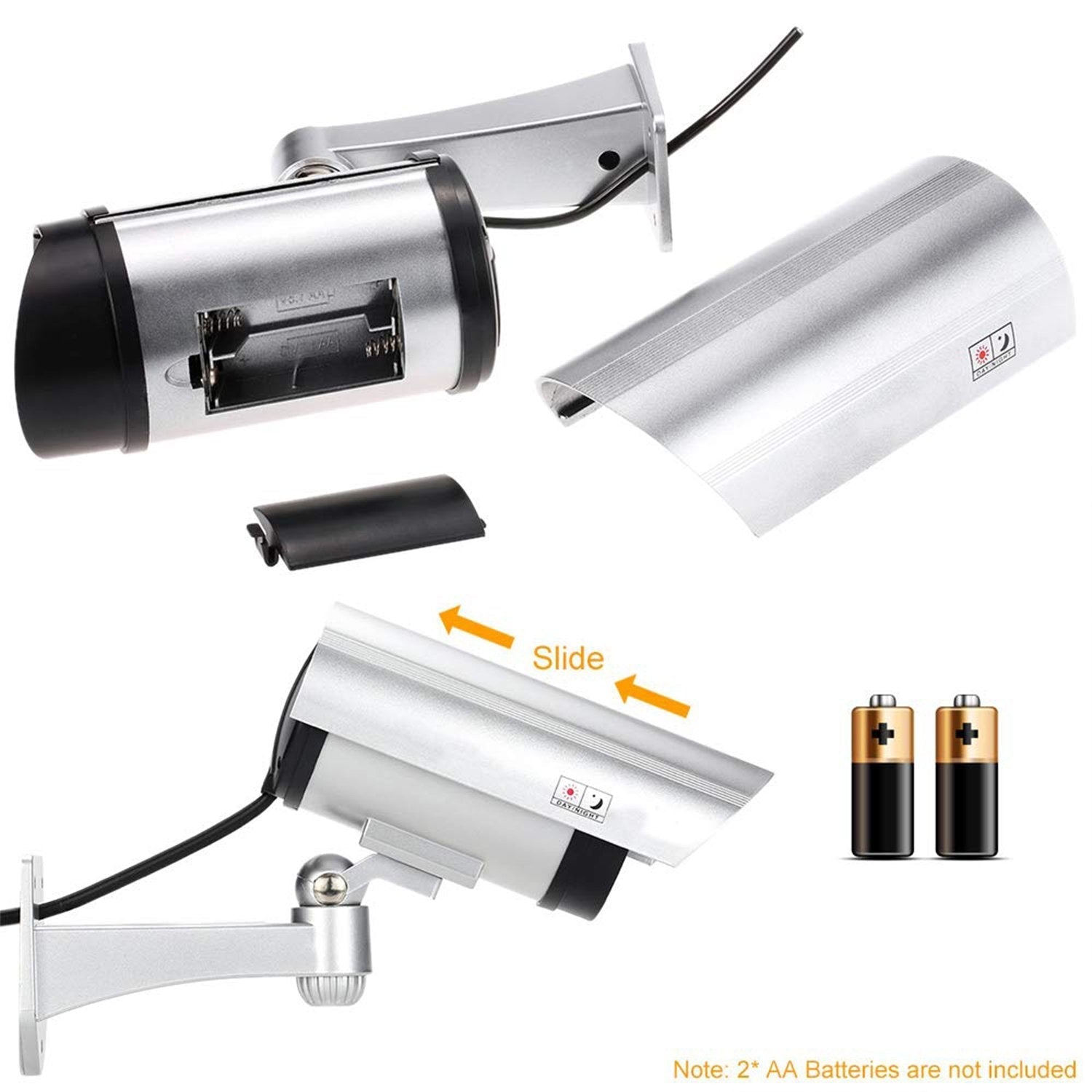 Wireless Security CCTV False Outdoor Fake Dummy Piece IR Camera - infinityexculsivestore.com