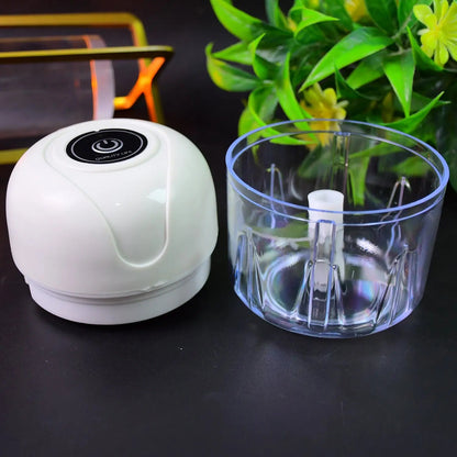 Wireless USB Rechargeable Mini Electric Garlic Machine / Chopper (250Ml) - infinityexculsivestore.com