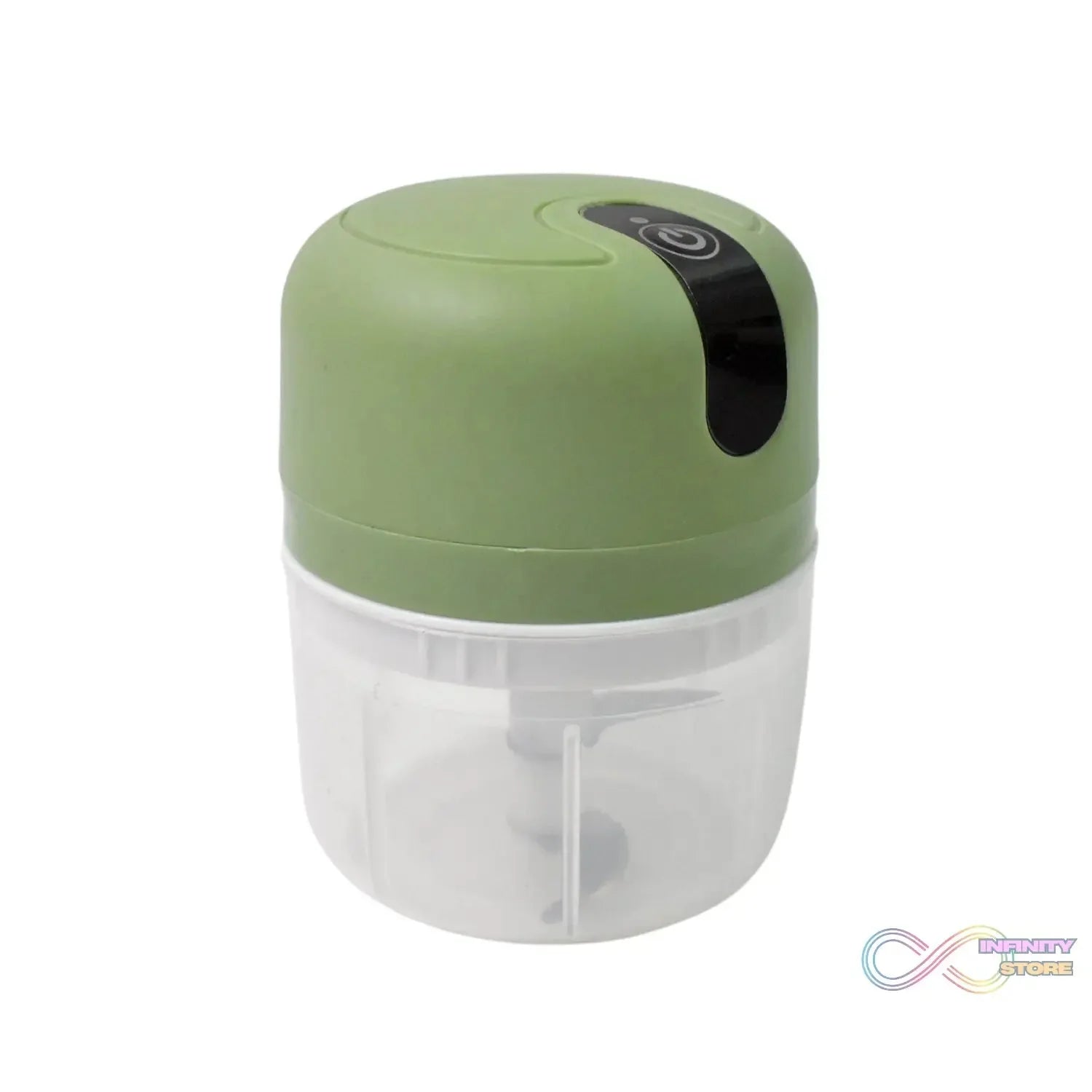 Wireless USB Rechargeable Mini Electric Garlic Machine / Chopper 3 Blades (250Ml) - infinityexculsivestore.com