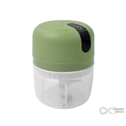 Wireless USB Rechargeable Mini Electric Garlic Machine / Chopper 3 Blades (250Ml) - infinityexculsivestore.com