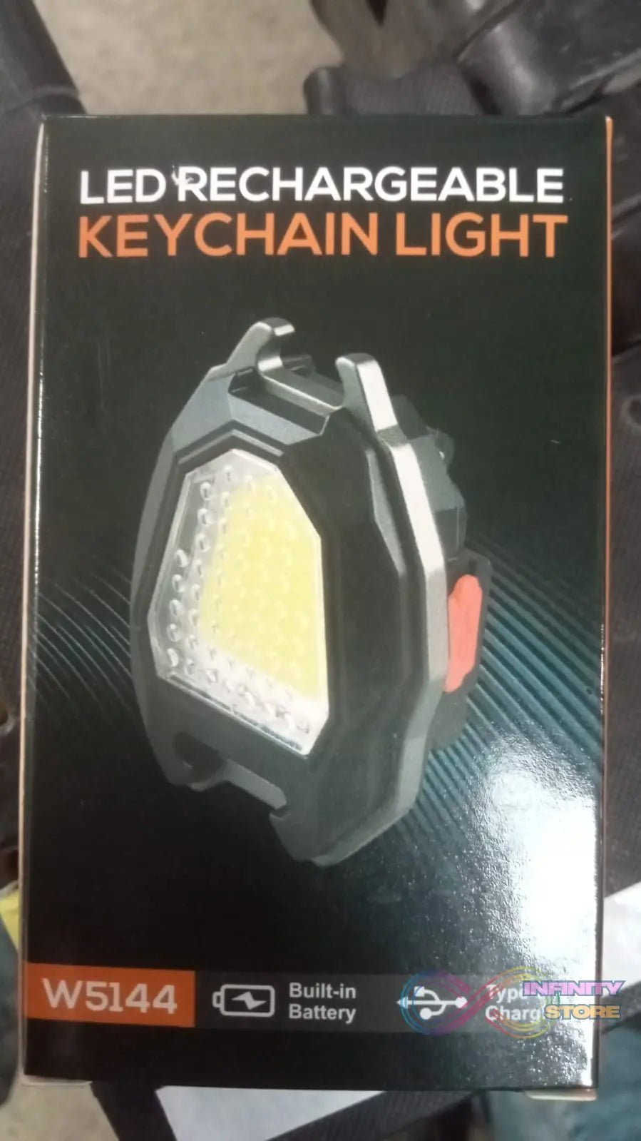 Portable Triangular Shaped Emergency& Camping Flashlight With Cigarette Lighter Lumens Rechargeable Waterproof Portable Led Light Camping Keychain 6Lighting Modes With Strong Magnet 3 Color Lighting For Travel, Camping Walking - infinityexculsivestore.com