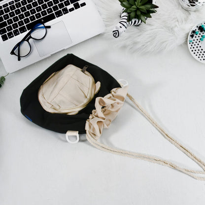 Women's Casual Canvas Handbag Fashion Personality Bag Travel Bag - infinityexculsivestore.com