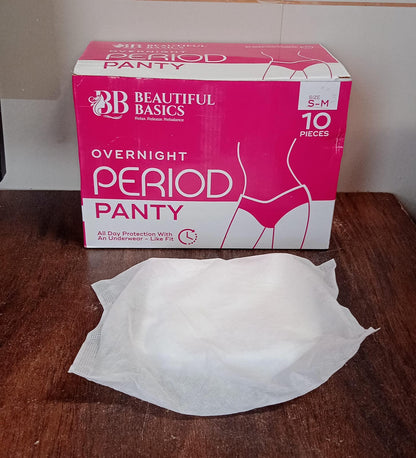 Women's Emergency Kit, Travel Kit - Includes Seamless Underwear, Pantyliner, Feminine Hygiene Sachet First Period Kit (10 Pcs) - infinityexculsivestore.com
