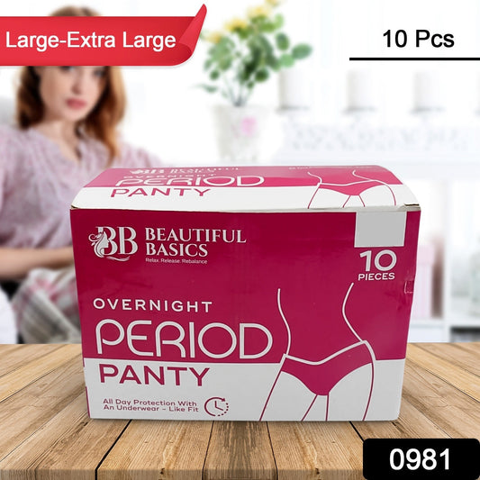 Women's Emergency Kit, Travel Kit - Includes Seamless Underwear, Pantyliner, Feminine Hygiene Sachet First Period Kit (10 Pcs) - infinityexculsivestore.com