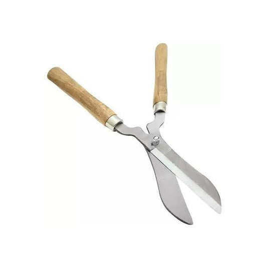 Wooden Handle Hedge Shears, Bush Clipper - infinityexculsivestore.com