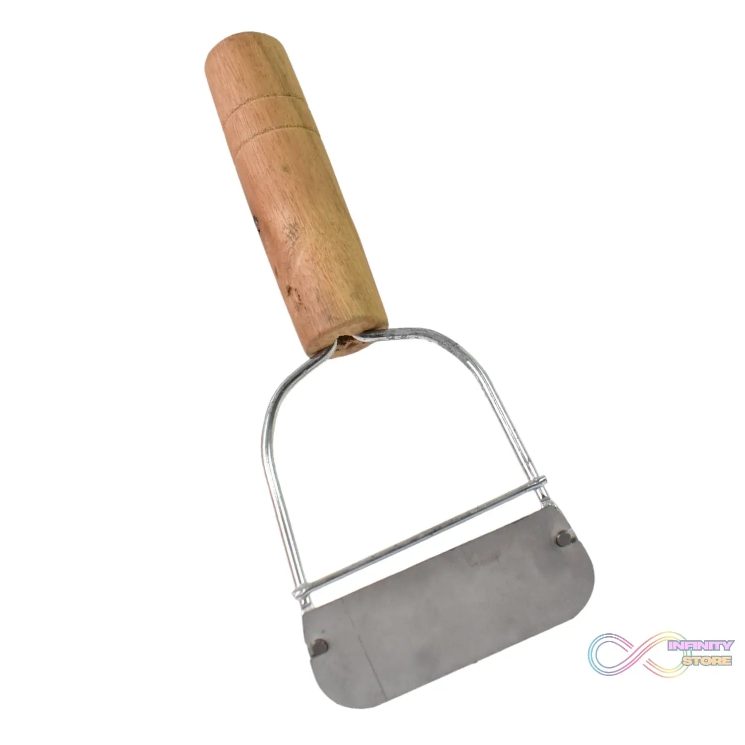 Wooden Handle Metal Vegetable Cutter, Peeler, Slicer (1 Pc / B Grade) - infinityexculsivestore.com