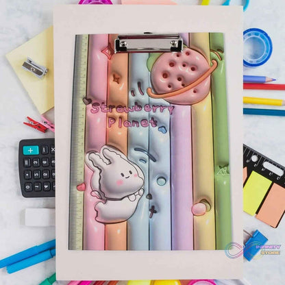 Wooden Paper Clipboard Writing Pad with Clip (1 Pc / 31×22 Cm) - infinityexculsivestore.com