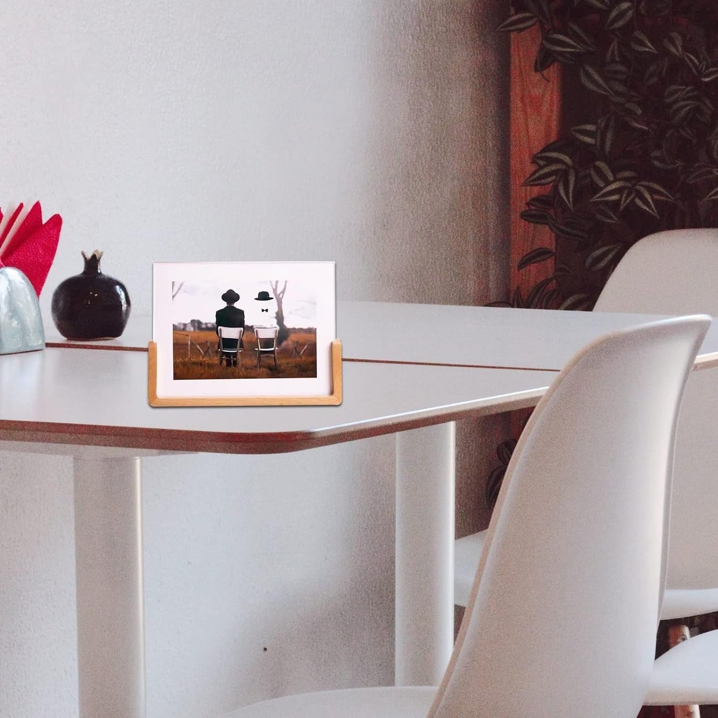  Wooden Picture Stand, Photo Frame Stand (1 Pc) - infinityexculsivestore.com