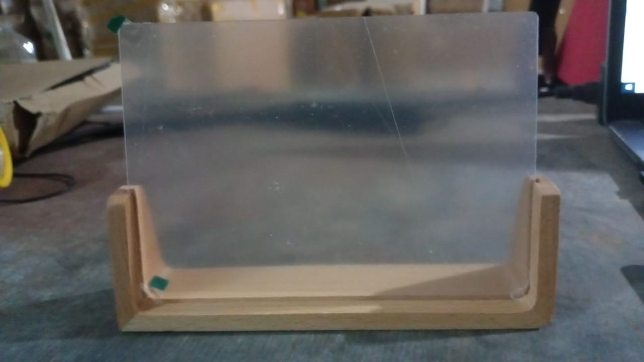  Wooden Picture Stand, Photo Frame Stand (1 Pc) - infinityexculsivestore.com
