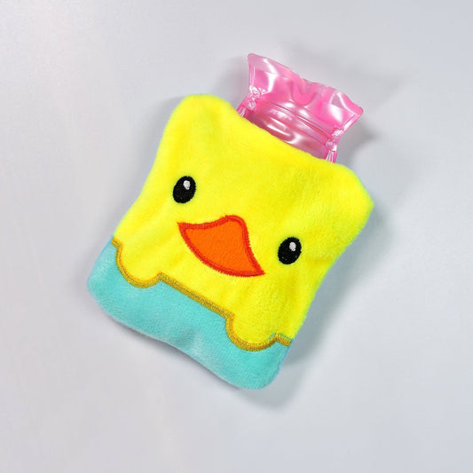 Yellow Duck design small Hot Water Bag with Cover for Pain Relief - infinityexculsivestore.com