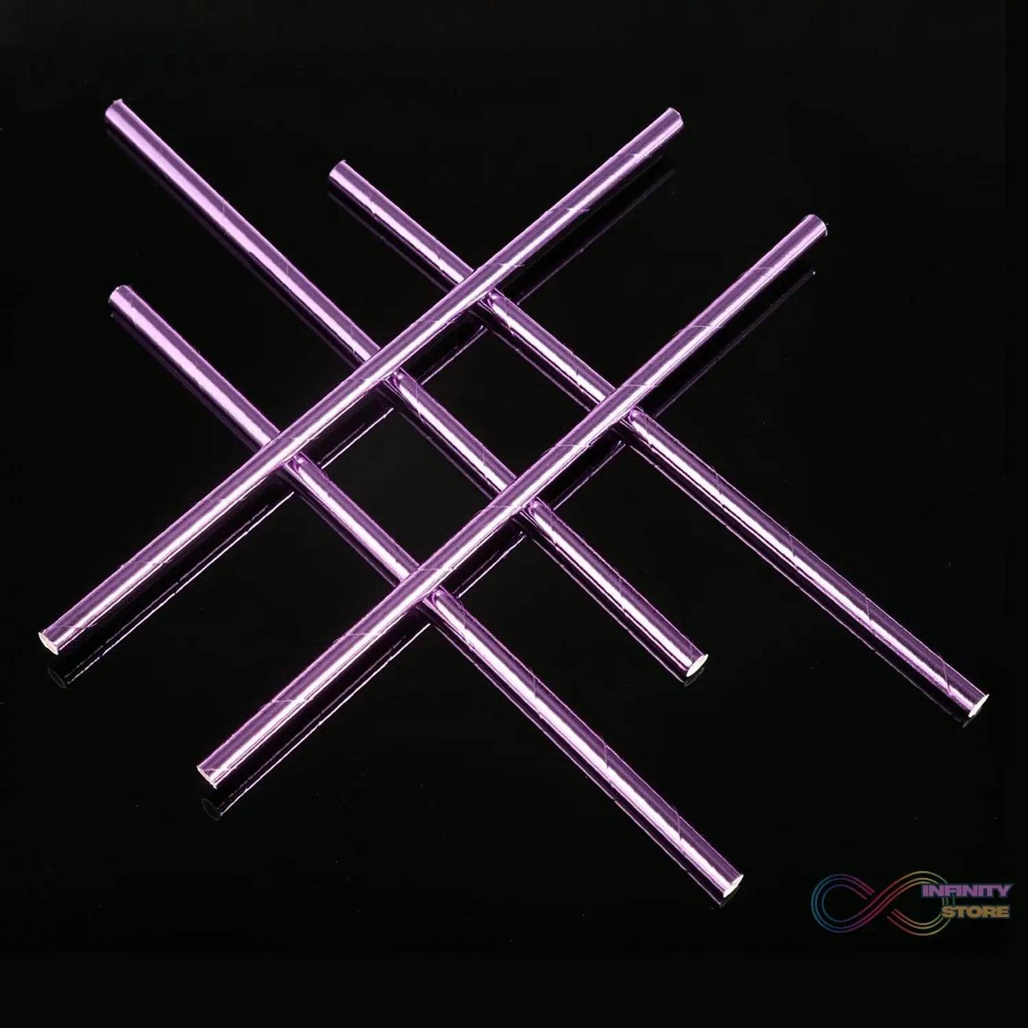 Home Paper Straws Durable & Eco-Friendly Colorful - Drinking Straws & Party Decoration Supplies, Adorable Solid Color Food Grade Paper Straws for Birthday, Wedding, Baby Shower Celebration (25 Pcs Set) - infinityexculsivestore.com