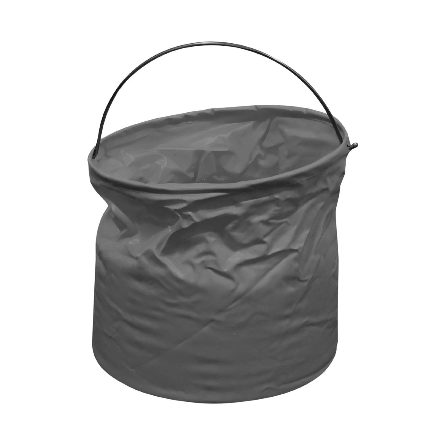 Folding Bucket, Portable, Round Bucket, Simple Bucket, With Handle, Multi-functional, For Outdoor Use, Fishing, Car Washing, Cleaning, Disaster Prevention, Portable, Lightweight, Durable (1 pc / Mix Color) - infinityexculsivestore.com