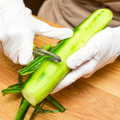 Multi - Purpose Stainless Steel Peeler With Handle For Vegetables, 2 in 1 Potato Peeler and Cutter, Stainless Steel Potato Peeler, grated Carrot, grated, Suitable for Peeling and shredding Fruit and Vegetables Kitchen Accessories (1 Pc) - infinityexculsivestore.com