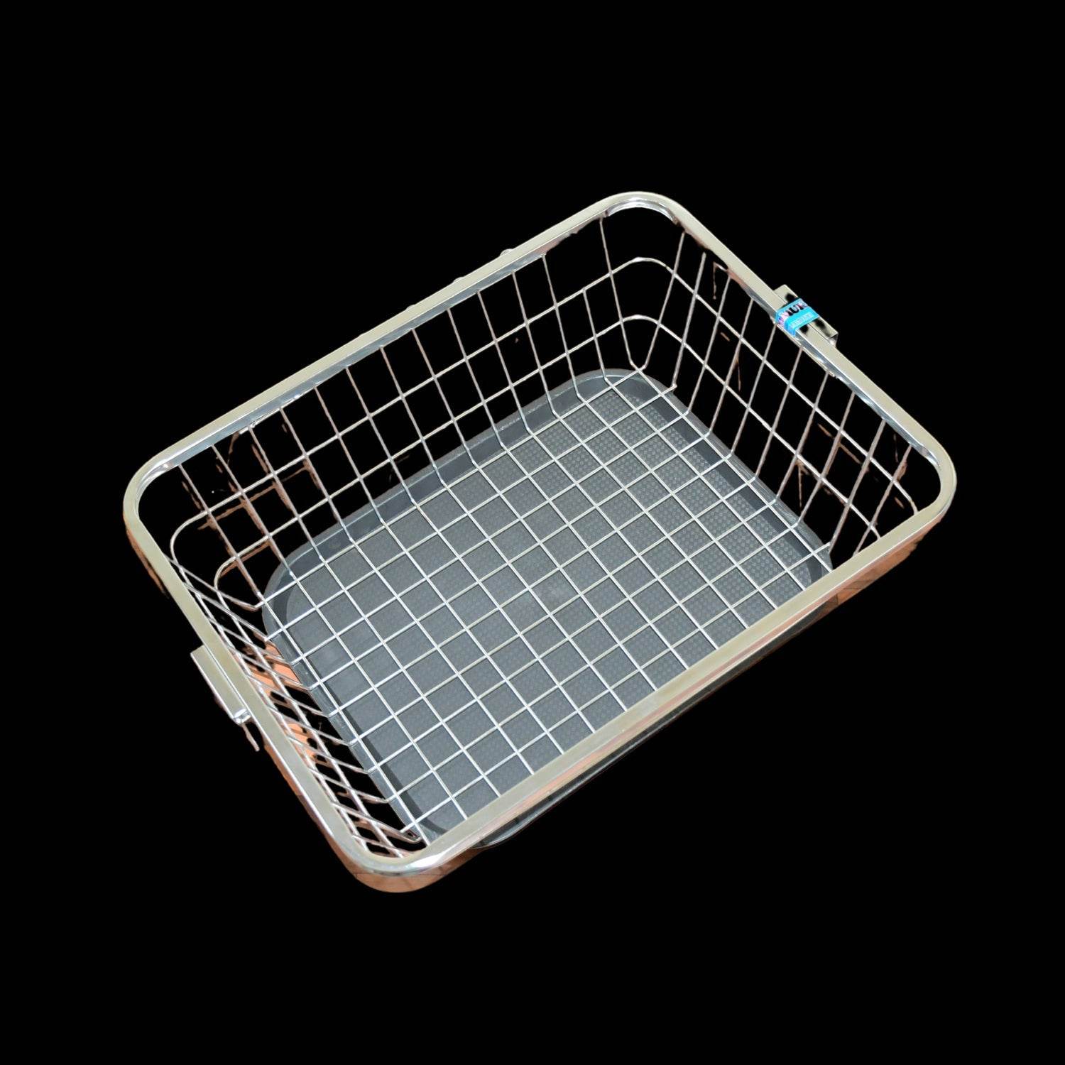 Dish Drainer Rack With Drip Tray Stainless Steel Dish Drainer Rack with Drip Tray, Utensil Drying Stand for Kitchen Plate Rack Bartan Basket for Kitchen Utensils/Dish Drying Rack with Drainer/Bartan Basket/Plate Stand ( 57 x 45 x 19 cm) - infinityexculsivestore.com