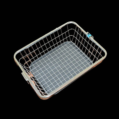 Dish Drainer Rack With Drip Tray Stainless Steel Dish Drainer Rack with Drip Tray, Utensil Drying Stand for Kitchen Plate Rack Bartan Basket for Kitchen Utensils/Dish Drying Rack with Drainer/Bartan Basket/Plate Stand ( 57 x 45 x 19 cm) - infinityexculsivestore.com