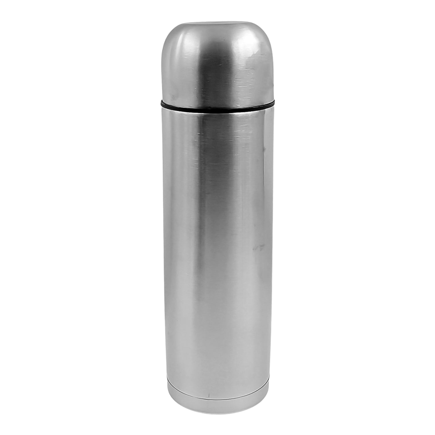 Vacuum Flask With Cover, 18/8 Stainless Steel | Hot and Cold Water Bottle with Push - Down Lid | Double Walled Stainless Steel Bottle for Travel, Home, Office, School, Picnic (750 ML) - infinityexculsivestore.com