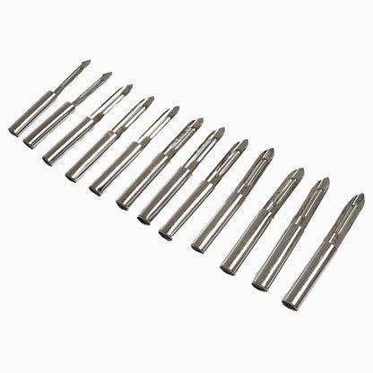 Multi - Purpose Stainless Steel Peeler With Handle For Vegetables, Potato Peeler, Carrot, grated, Suitable for Peeling and shredding Fruit and Vegetables Kitchen Accessories, Piller (12 Pcs Set)  - infinityexculsivestore.com