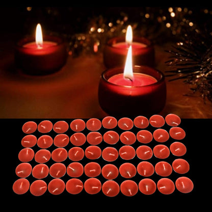 Tealight Candles Set, Smokeless Candles, Tealight Diwali Candles for Diwali, Home Decor, Decoration, Party, Festivals for Mood Dinners Parities Home Decoration Wedding Candle (50 Pcs set) - infinityexculsivestore.com