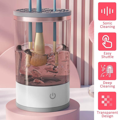 Automatic Makeup Brush Cleaner Fast Electric Brush Cleaner Hand Free Machine Super Clean Brush Washer & Brushes Organizer Tool (1 Pc) - infinityexculsivestore.com