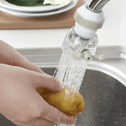 Adjustable Water Faucet Can Rotate 360 Degree Shower Head Anti spattering Water-saving Tap Nozzle Extended Filter Water Saving, Kitchen Bathroom Faucet Water-Saving Devices (1 Pc) - infinityexculsivestore.com