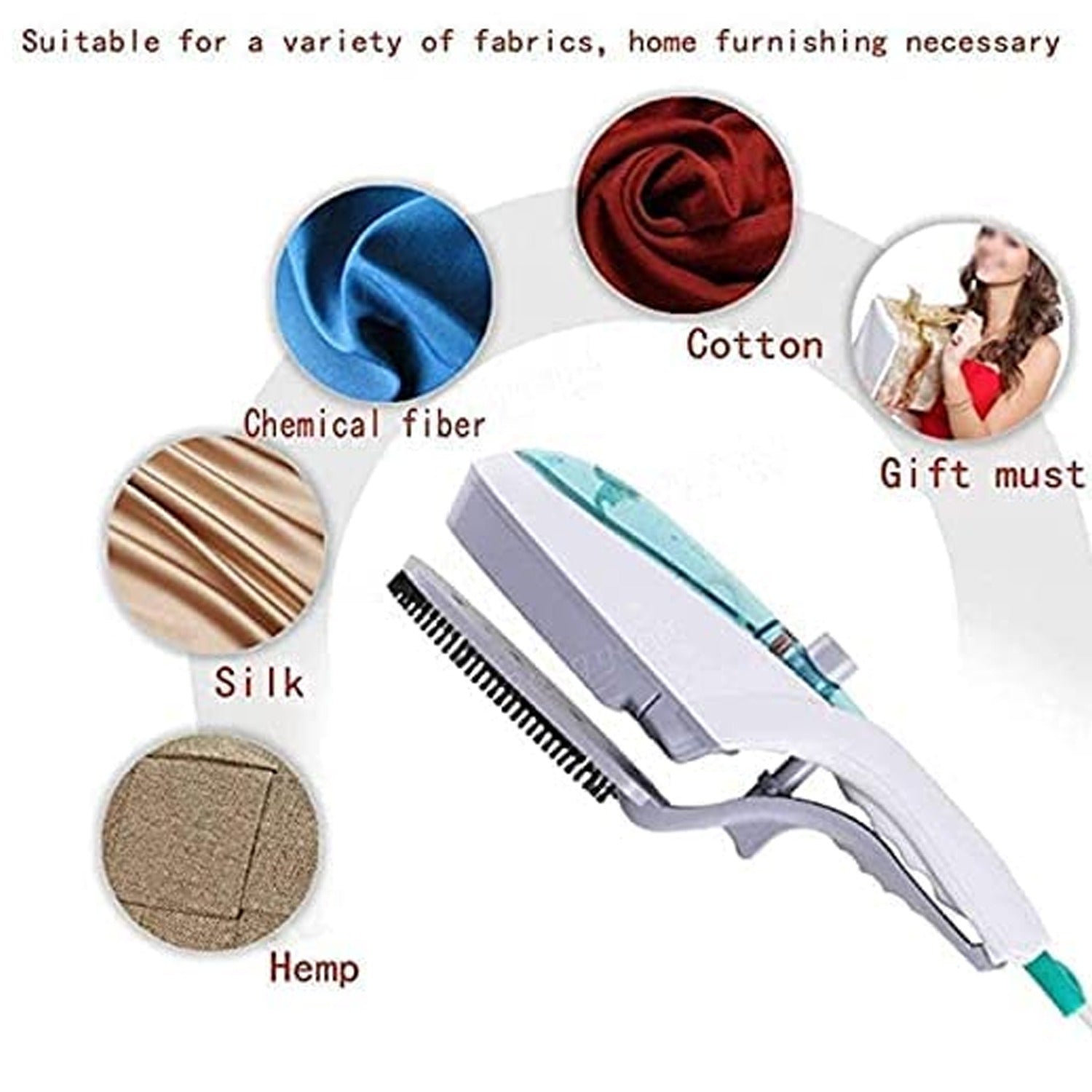 Portable ironing machine,1 Set Steam Iron Hand Held Crease Removal Portable Ironing Clothes ABS Brush Plush Toy Garment Steamer for Home Steam Iron, for Clothes, Travel Steamer - infinityexculsivestore.com