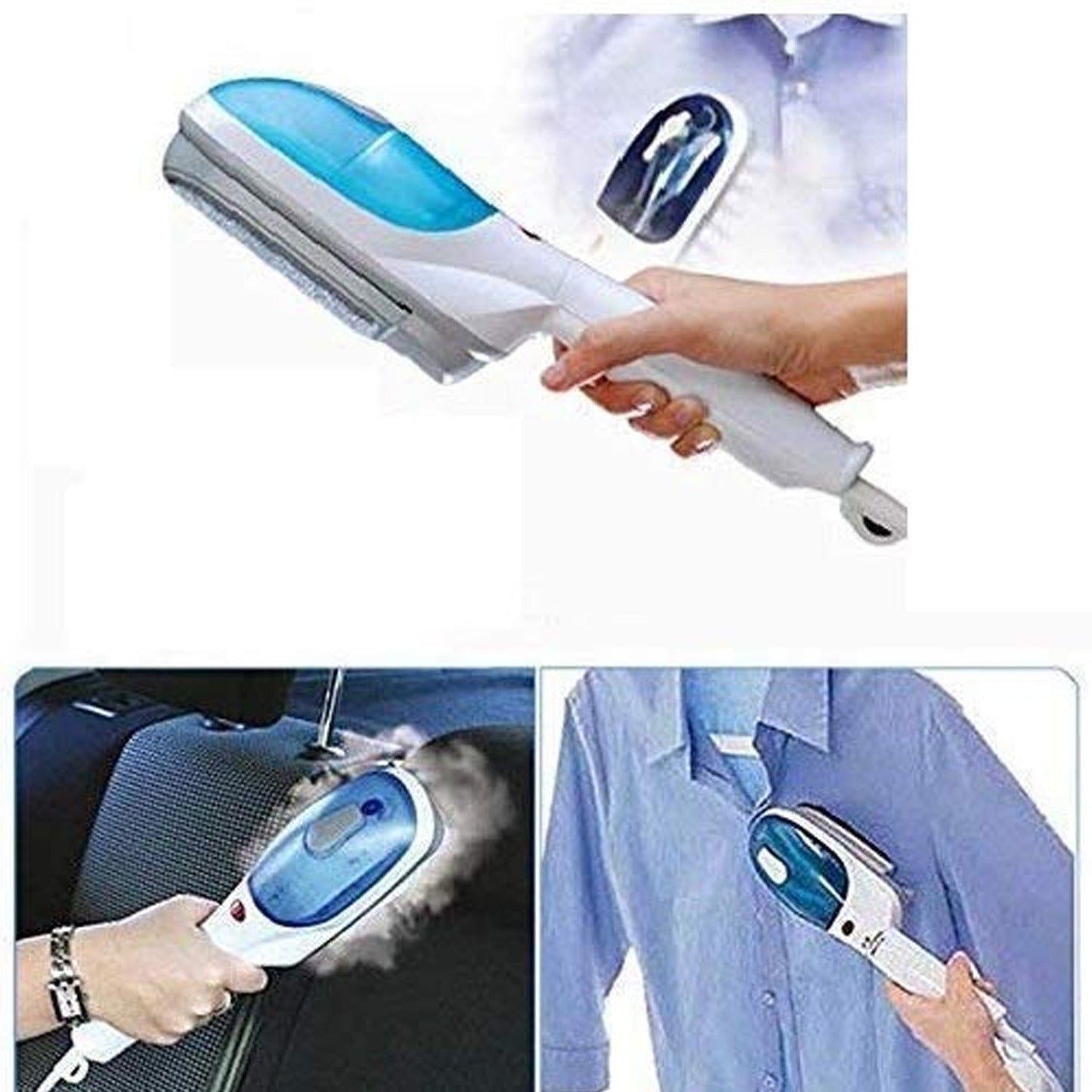 Portable ironing machine,1 Set Steam Iron Hand Held Crease Removal Portable Ironing Clothes ABS Brush Plush Toy Garment Steamer for Home Steam Iron, for Clothes, Travel Steamer - infinityexculsivestore.com
