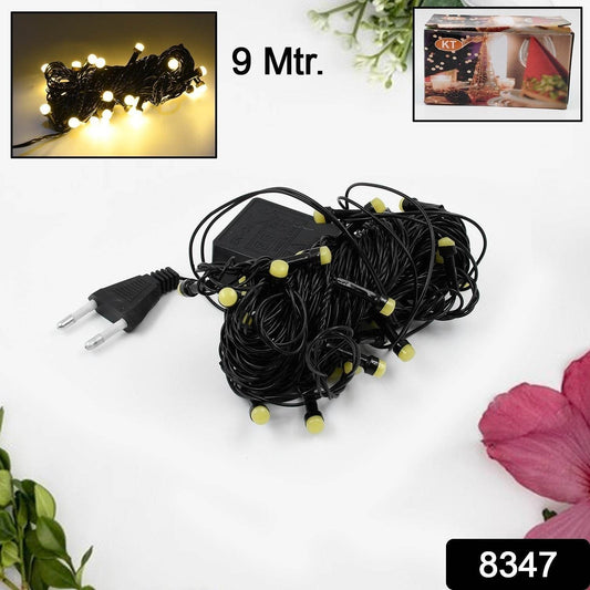 9Mtr Flower Design Home Decoration Electrical Series Light Home Decoration Diwali & Wedding LED Christmas String Light Indoor and Outdoor Light ,Festival Decoration Led String Light, Multi-Color Light 1.4MM (36L 9Mtr) - infinityexculsivestore.com