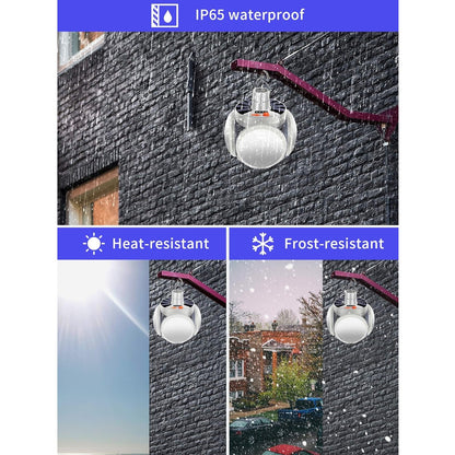 Solar Multi - Functional Emergency LED Light Bulb with USB Charging, LED camping lamp, camping lamp, USB rechargeable, 5 brightness light modes, foldable camping light, SOS IP65 waterproof camping light, blackout emergency equipment, camping gadgets - infinityexculsivestore.com