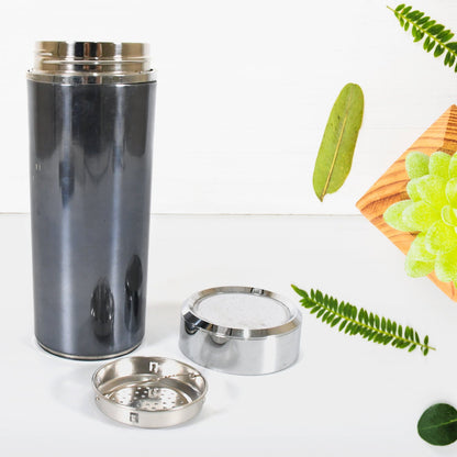 Stainless Steel Vacuum Flask Insulated Water Bottle For Sports & Travel , STAINLESS STEEL SPORTS WATER BOTTLES, BPA FREE AND LEAK PROOF CAP AND STEEL BOTTLE SILVER, STEEL FRIDGE BOTTLE FOR OFFICE / GYM / SCHOOL (350ML) - infinityexculsivestore.com