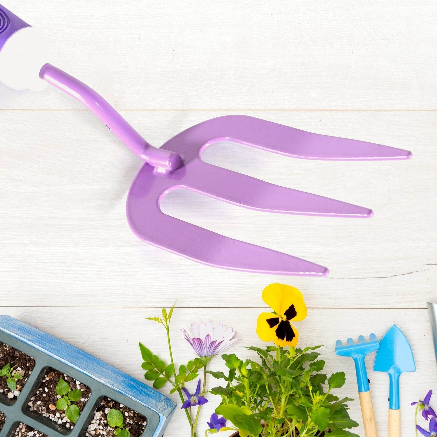 Heavy Duty Garden Tools, Gardening Tools Kit for Home Garden, Indoor and Outdoor Gardening for Plants, Agriculture, and Soil Tools (1 Pc)  (5 Different Types Tool) - infinityexculsivestore.com