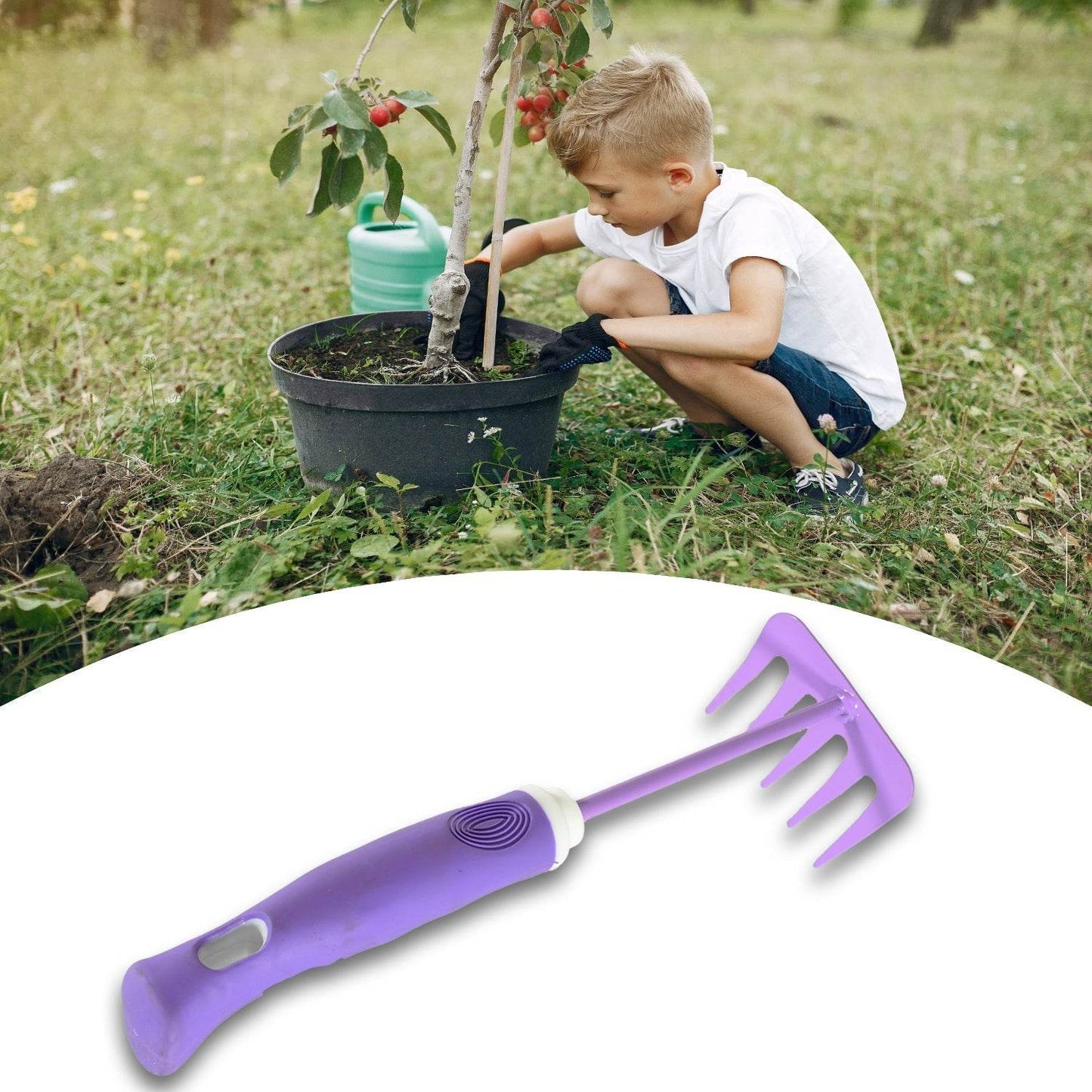 Heavy Duty Garden Tools, Gardening Tools Kit for Home Garden, Indoor and Outdoor Gardening for Plants, Agriculture, and Soil Tools (1 Pc)  (5 Different Types Tool) - infinityexculsivestore.com