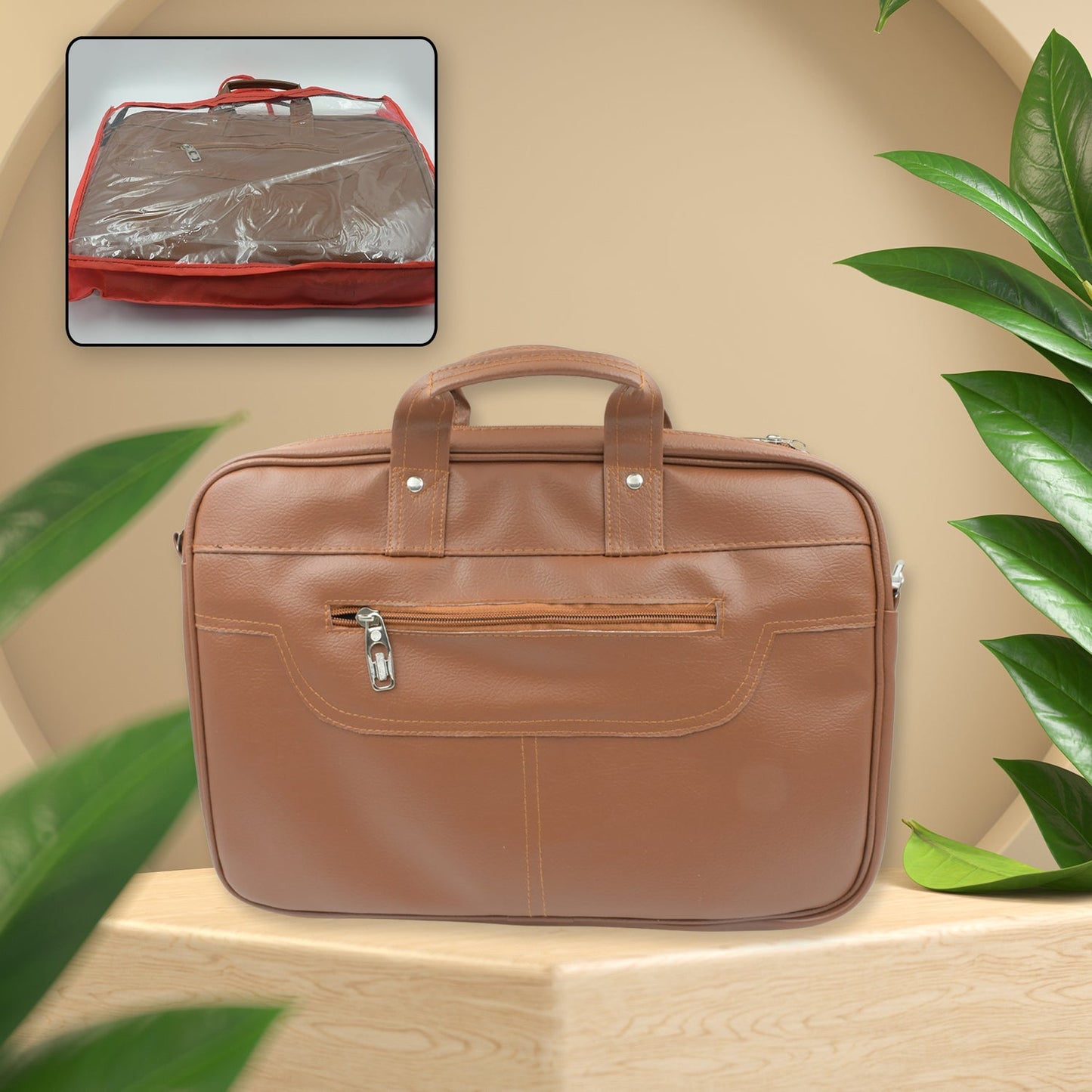 Multipurpose Bag, Shoulder Side Bag Office Laptop Faux Leather Executive Formal Laptop & MacBook Messenger / Office / Travel / Business / Shoulder / Hand / Sling Bag for Men Women with Multiple compartments - infinityexculsivestore.com