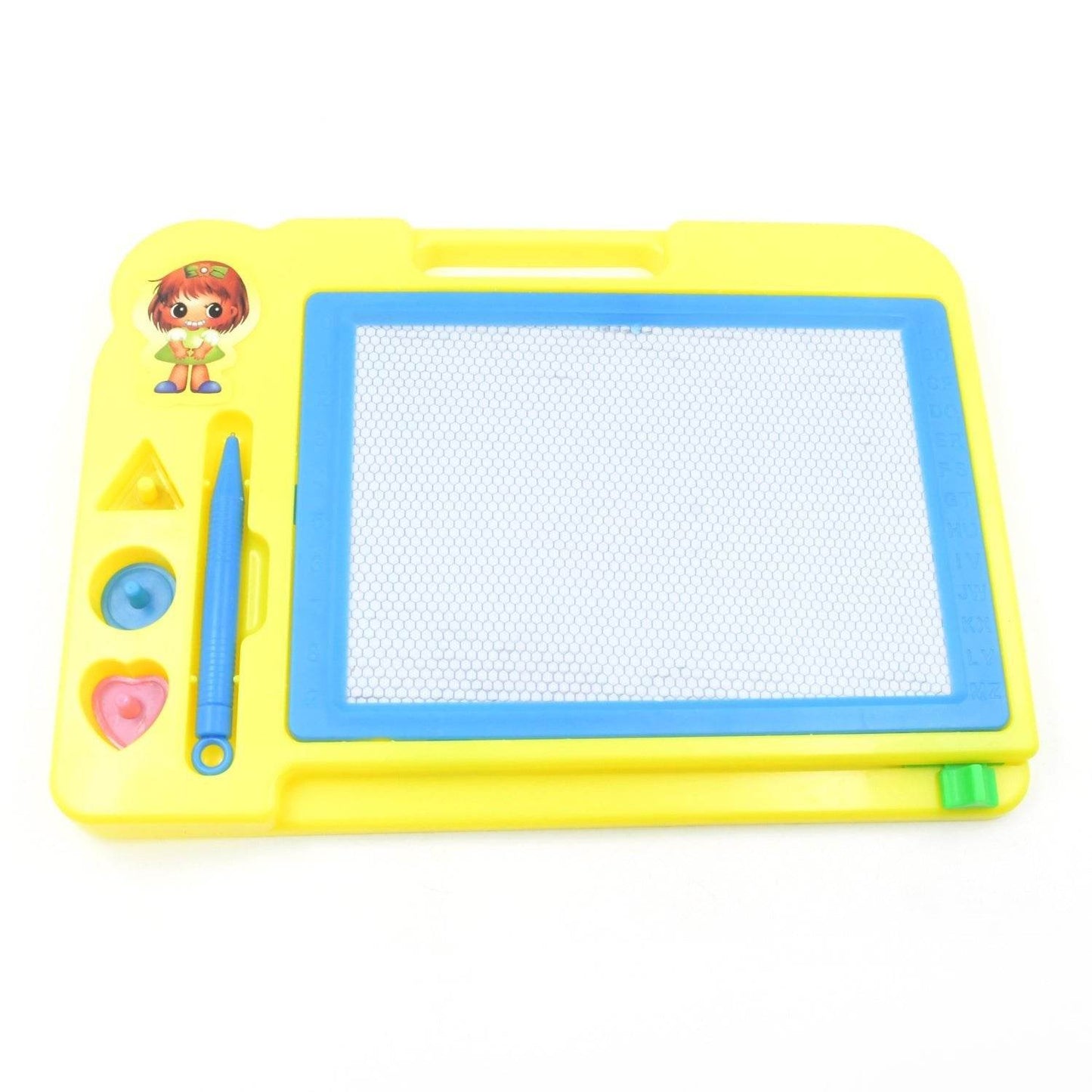 Children Magic Slate Pen Doodle Pad Erasable Drawing Easy Reading Writing Learning Graffiti Board Kids Gift Toy Magnetic Painting Sketch Pad for Baby Children (1 Pc Mix Color) - infinityexculsivestore.com