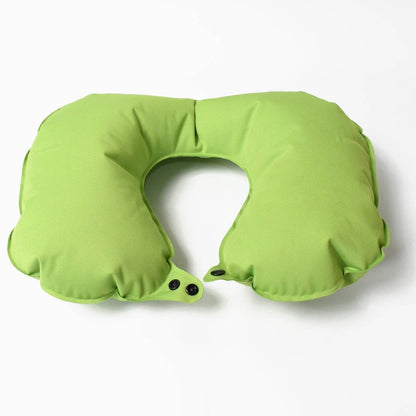Inflatable & Foldable, Pillow U Shape Air Cushion Travel Pillow, Travel Business Trip Neck Pillow for Long Trips, Ideal for Men & Women Portable, and Perfect for Backpacking, Car Camping, and Even Airplane Travel - infinityexculsivestore.com