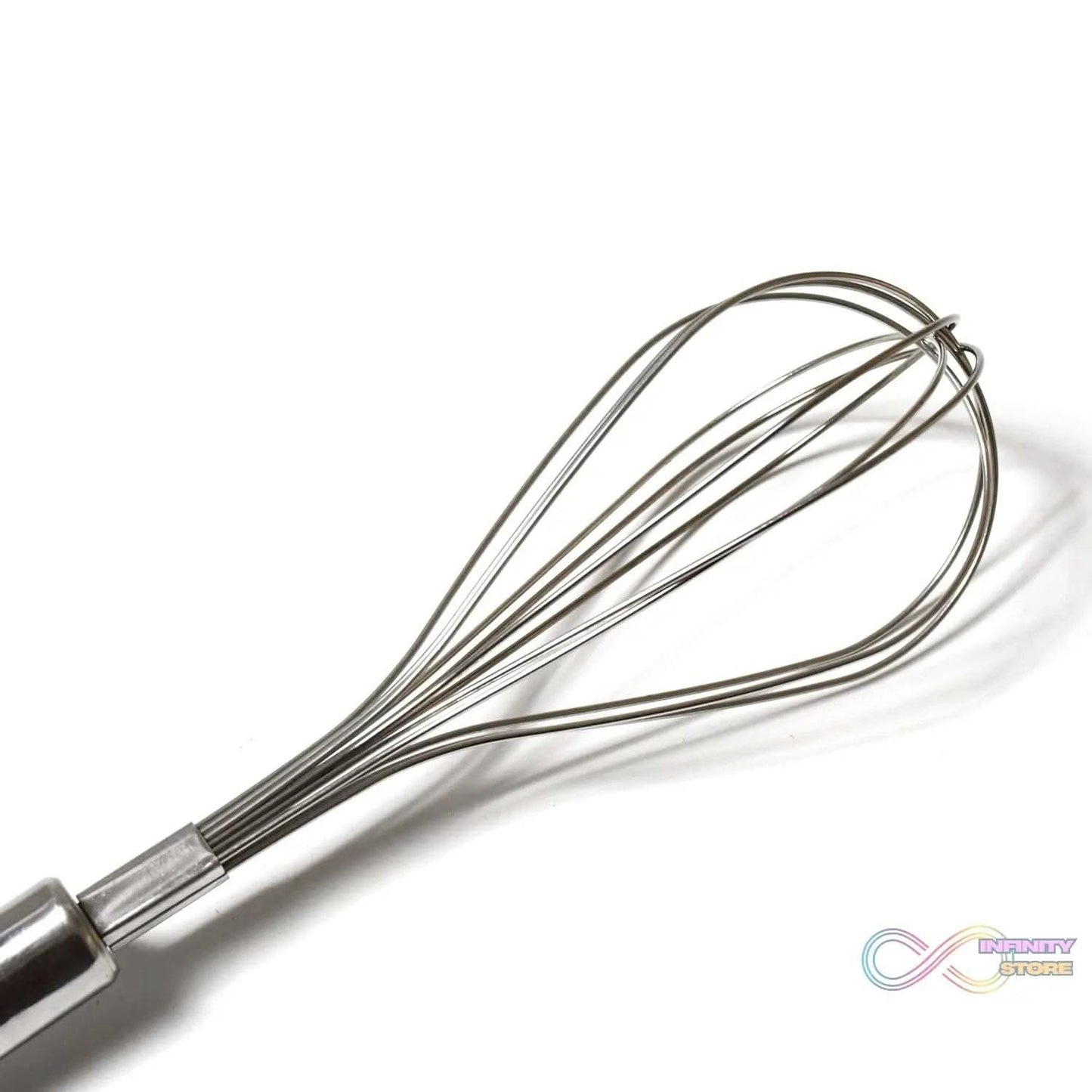 Kitchen Whisk, Stainless Steel Kitchen Tool Non-Scratch Best Stainless Steel Whisk for Perfect Metal Hand Whisk for Cooking Soup Whisking Spatula Tool Is a Great Kitchen Accessory or Gift (1 Pc / 29cm) - infinityexculsivestore.com