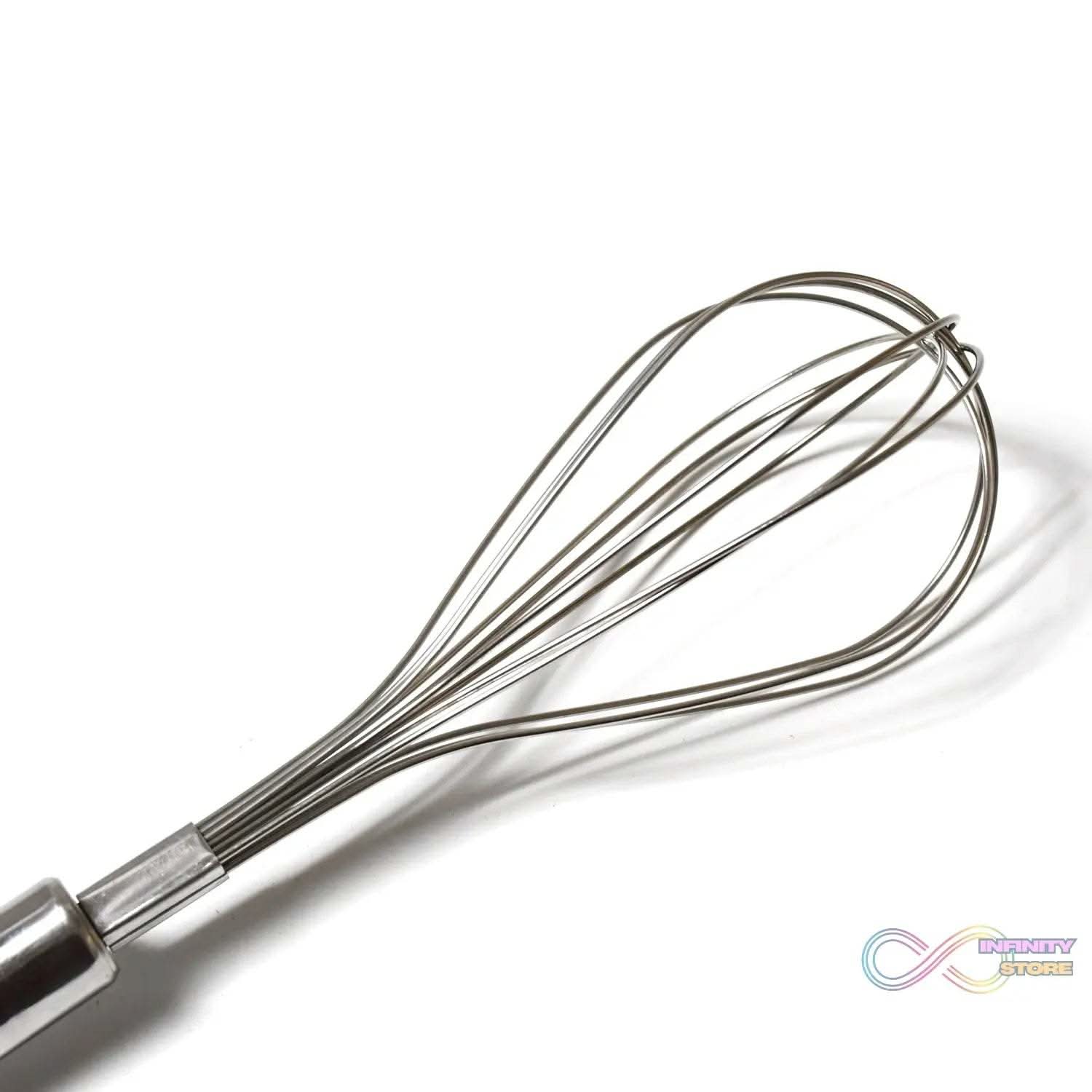 Kitchen Whisk, Stainless Steel Kitchen Tool Non-Scratch Best Stainless Steel Whisk for Perfect Metal Hand Whisk for Cooking Soup Whisking Spatula Tool Is a Great Kitchen Accessory or Gift (1 Pc / 29cm) - infinityexculsivestore.com
